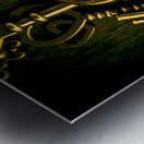 Romantic still life keys in sentiments of love Metal print