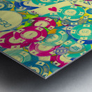 Table plays Metal print