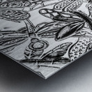 Springs wings Metal print