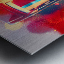 The hood Metal print