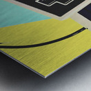 Pop Artcade Metal print