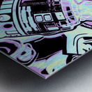 Cinematic sci-fi Metal print