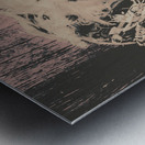 Scene from a country and western cabaret  Metal print