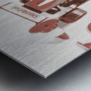 Above the competition Metal print