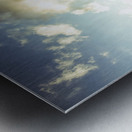 Scenic sea sunrise Metal print