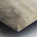 Muted mountain views Metal print