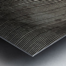 Vintage fantasy girl walking the path of creation Metal print