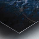 Old nautical navigation Metal print