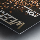 Coffee on the menu Metal print