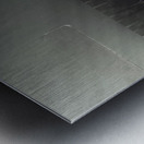 A crime story written in blood Metal print