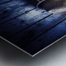 The poker ace Metal print