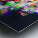 Social media and networking Metal print