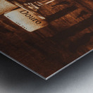 A cellar performance Metal print