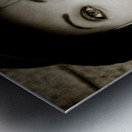 Crime Scene Investigator Uncovers Mystery Metal print