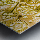 The golden ratio Metal print