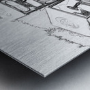 Course sketch Metal print