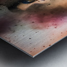 Magical jester casting a medieval spell Metal print