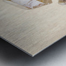 Quartz crystals Metal print