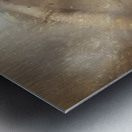 Strong tough and beautiful pinup soldier girl  Metal print