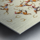 Race luck Metal print