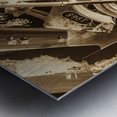 Racing specs Metal print