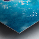 Creative pin up novelist Metal print