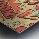 Banging on! Metal print