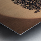 Cooking desserts with love  Metal print