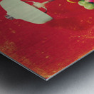 Vintage candy store gum ball machine Metal print