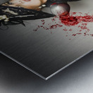 The splash out Metal print