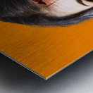 Zombie woman crying for help Metal print