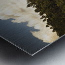 View from halfway up Mount Zeehan Metal print