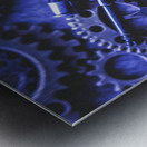 Night watch gears Metal print