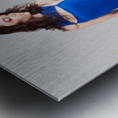 Beauty Portrait Depicting The Color Of Fashion Metal print