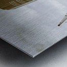 Under construction Metal print