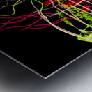 Entwined in interconnectivity Metal print