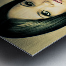 Naughty Nurse Metal print