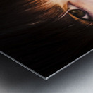 Woman With Seashell Metal print