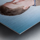 Consumer making discount purchase with moth wallet Metal print