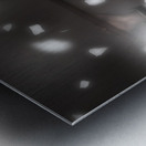 Female showgirl performing on a theater stage Metal print