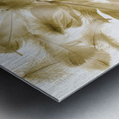 Beige buoyancy Metal print