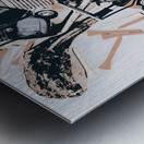 The golf bug Metal print