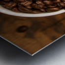 Coffee bean advert Metal print