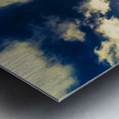 Crossing the Nive River Metal print