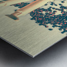 Stimu latte Metal print