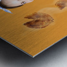 Breakfast at the retro roadhouse Metal print