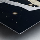 Fantasy princess awaiting prince charming rescue Metal print