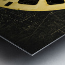 Grunge toy artwork Metal print