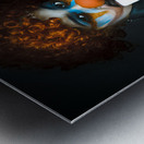 Disturbed Clown With Knife Metal print