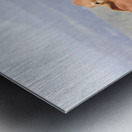 Mountain Cows Metal print